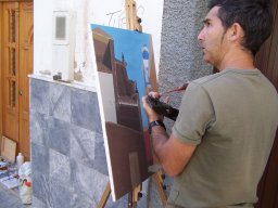 Concurso de Pintura al aire Libre en Mula 2009